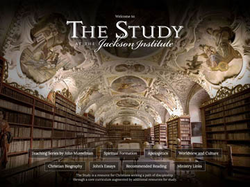 Jackson Institute website design